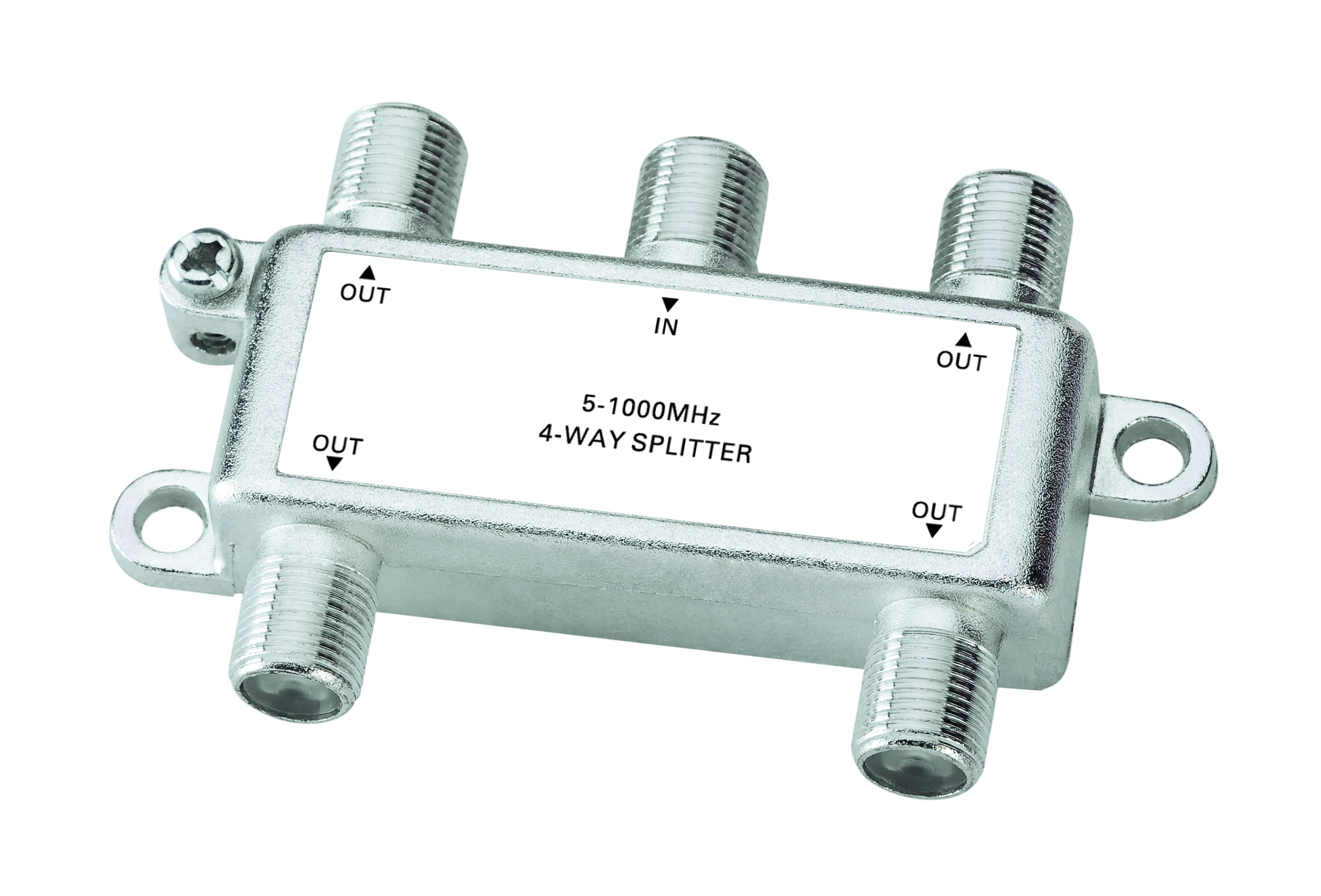 1 To 4 Power Splitter for Even Signal Distribution in RF And Microwave Applications