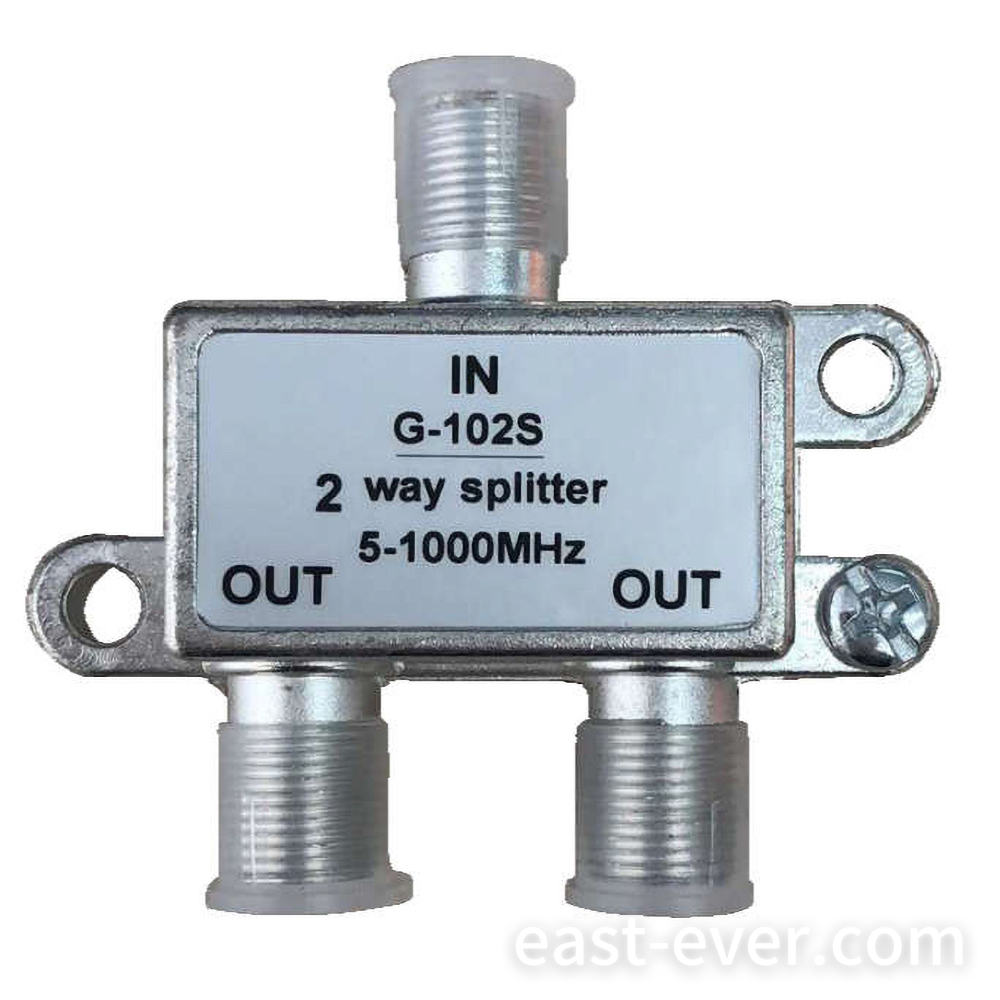 2-Way Splitter｜3-Way Splitter｜4-Way Splitter 75Ω 5-1218 MHz